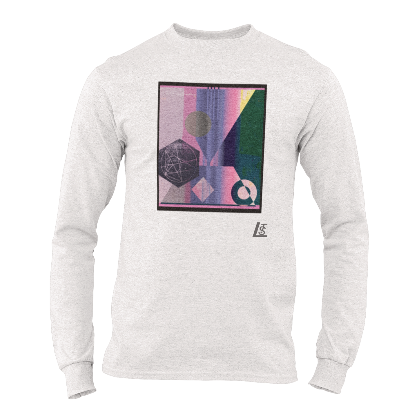 Abstract Graphic Long Sleeve T-Shirt