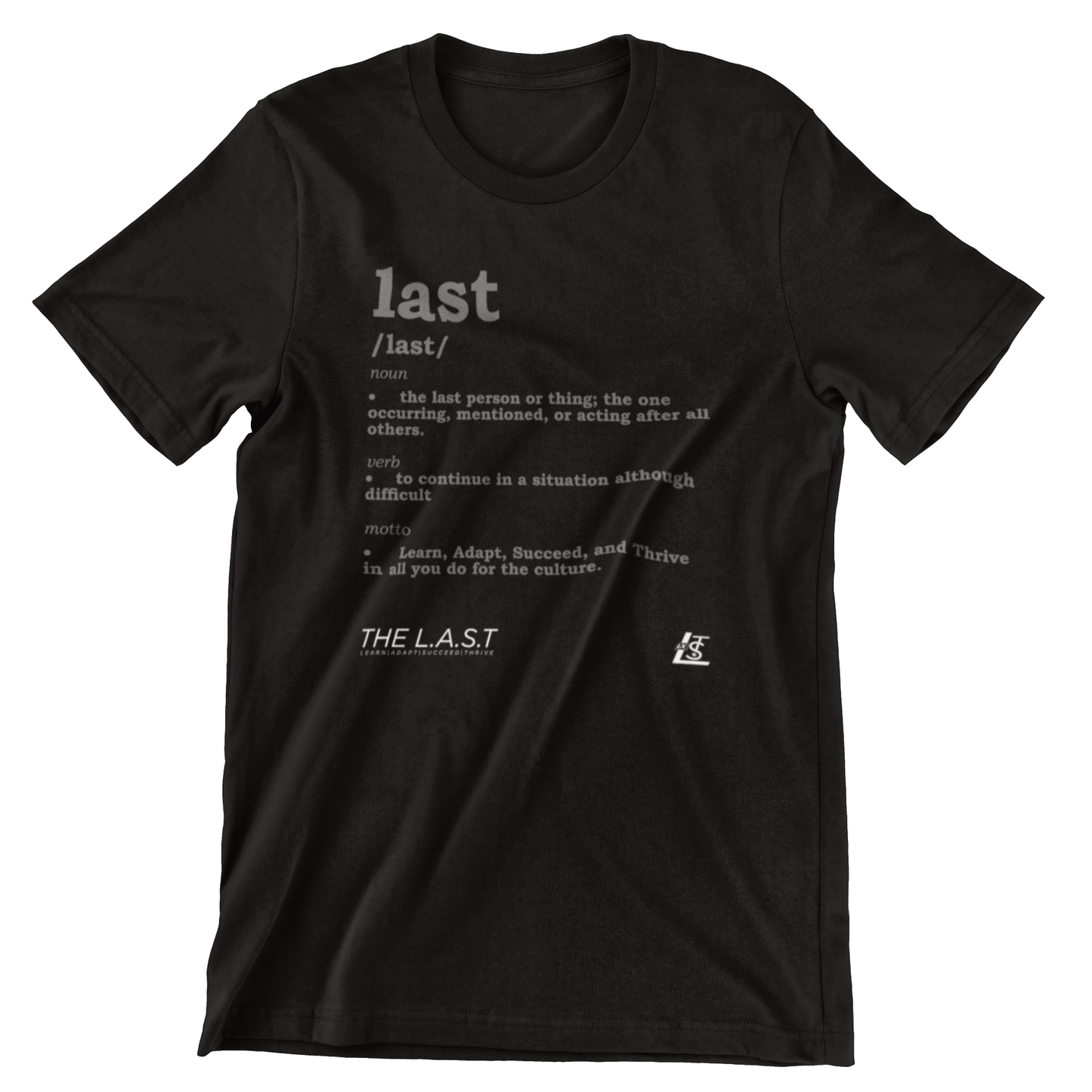 Streetwear Brand Black T-Shirt with Definition