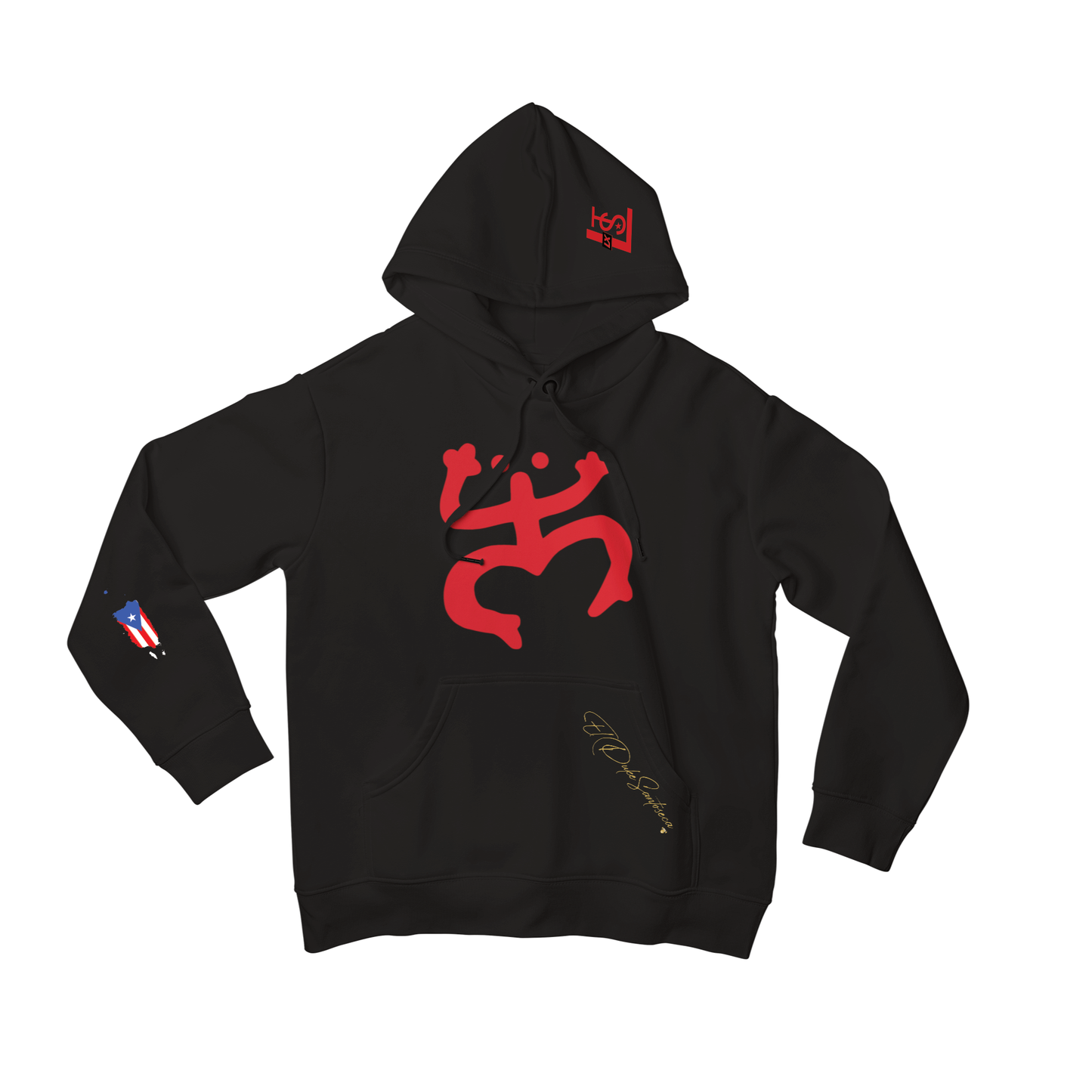 Taino Pride Coqui Hoodie