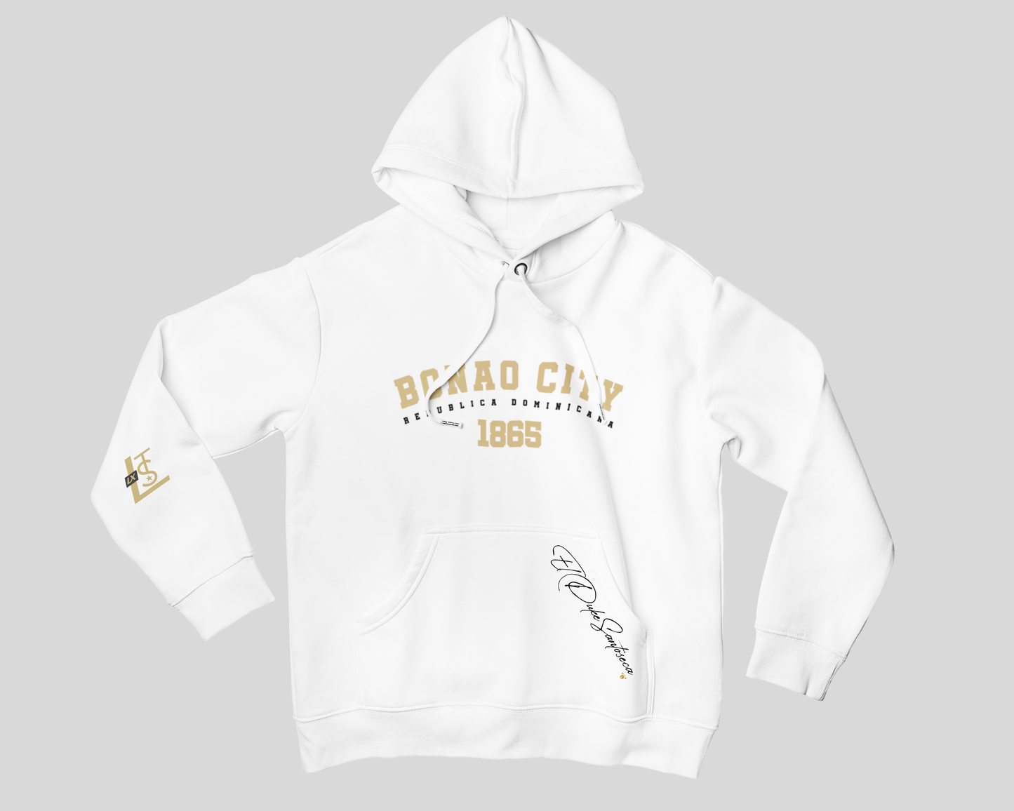 College Style Pullover Hoodie: National Pride